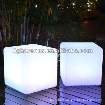 Novelty! New&Hot Party/Wedding Color Changing LED cube light chair